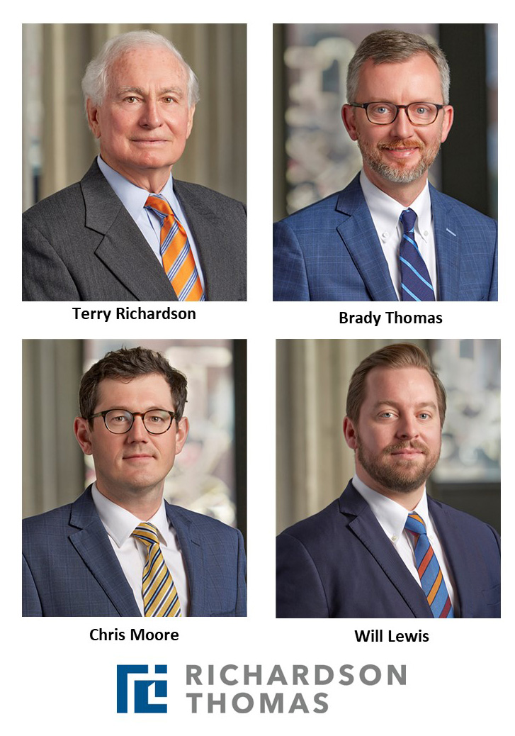 Four Richardson Thomas attorneys recognized by Super Lawyers for 2022
