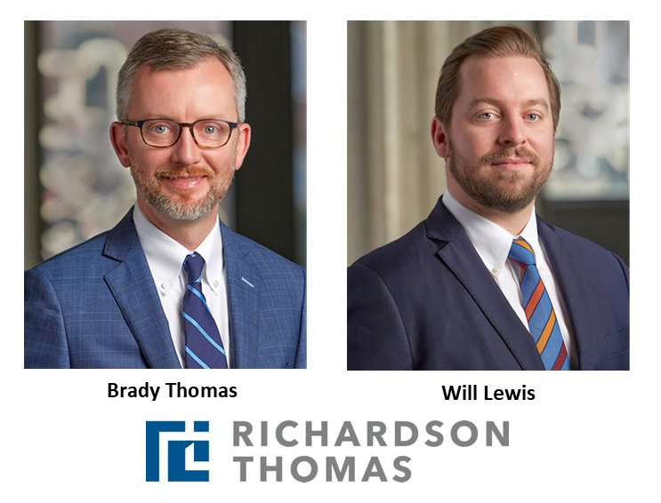 Brady Thomas and Will Lewis listed among the Legal Elite