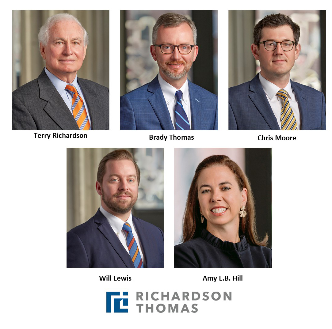 5 from Richardson Thomas included in latest “Super Lawyers” list